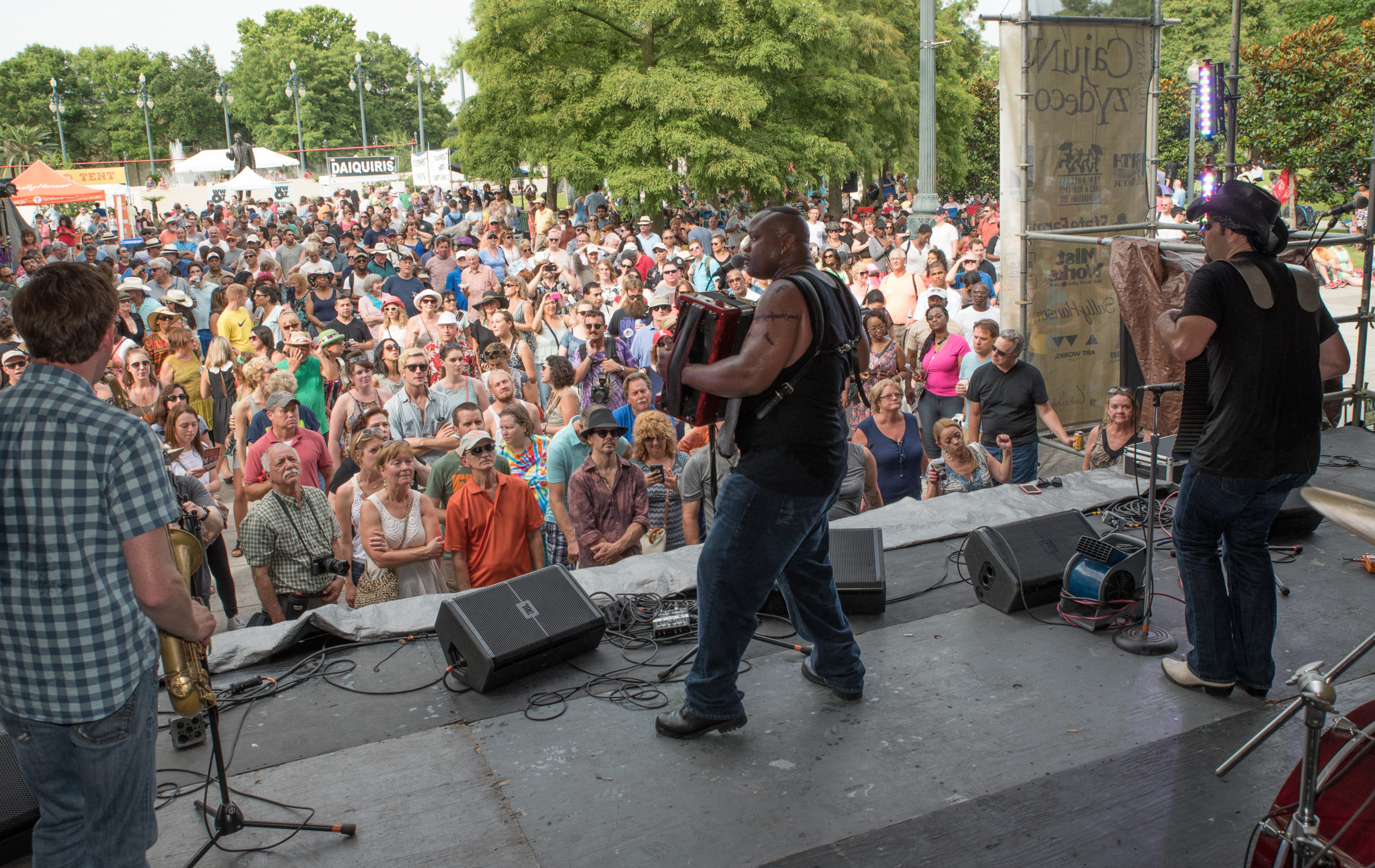 Louisiana CajunZydeco concert series The New Orleans Jazz & Heritage